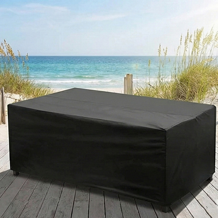 Obal na nábytok záhradné stôl stoličky vodeodolný pevný 300x200x80cm XXL