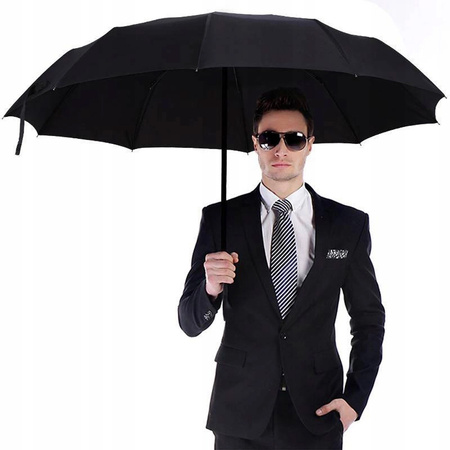 Automatic lightweight folding umbrella with handle cover for men and women
