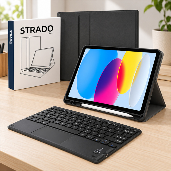 Etui klawiatura iPad 10.9 22/11 A16 2025 TPIP22 BK