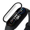 Etui 2w1 ze szkłem hartowanym do Xiaomi Mi Band 7, przezroczyste - ochronne z podstawką, dostęp do portów i przycisków