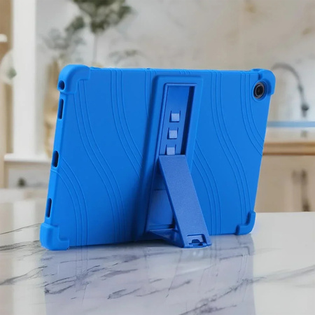 Puzdro Armor na Lenovo Tab 10.1 2025 / XU, modré - ochranné so stojanom