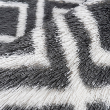 Dywan do salonu shaggy DECOR antypoślizgowy miękki puszysty modny 160x220, czarny