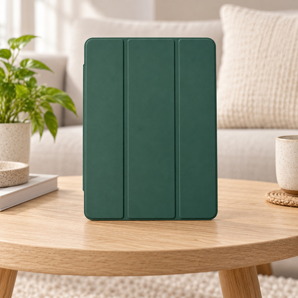 Etui do Galaxy Tab S10 Lite 10.9/ S10 FE/ S9 FE/ S9/ S8 z miejscem na rysik - zielone