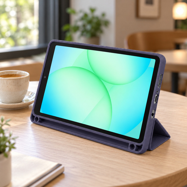 Etui Smart Pencil do Galaxy Tab A11 X135/X133 A9 SM-X115/X110 - fioletowe