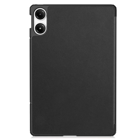 Puzdro Smart s klapkou na Xiaomi Redmi Pad Pro 12.1 2024, čierne - ochranné so stojanom, prístup k portom a tlačidlám