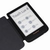 Etui Smart do Pocketbook Touch Lux 4 / Pocketbook Touch Lux 5 627 / Pocketbook Touch Lux 616 / 628 HD 3, czarne - ochronne