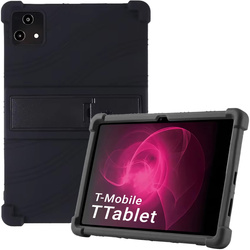 Puzdro Pancierové Armor Case na T-Mobile T Tablet 5G 10.36, čierne - ochranné so stojanom