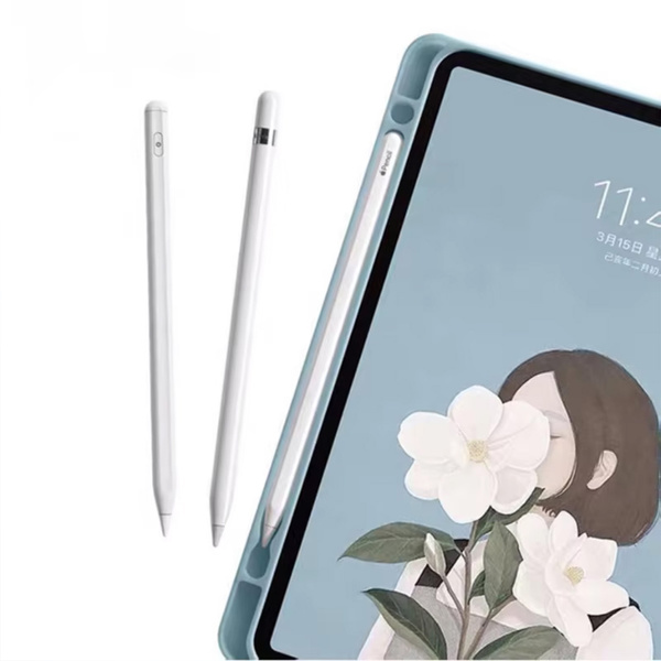 Etui Smart Pencil do iPad Air 11 M4 M3 M2, 2026/ 25/ 24, gen. 8/ 7/ 6, niebieskie - ochronne z podstawką
