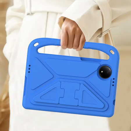 Puzdro FunColor na Redmi Pad SE 8.7 2024, modré - ochranné so stojanom, prístup k portom a tlačidlám