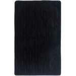 STRADO Rabbit 3D plush soft like rabbit anti-slip carpet 160x220 Black