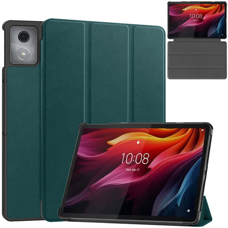 Puzdro Smart s klapkou na Lenovo Tab K11 Plus 11.45 / Lenovo K11 Plus, zelené - ochranné so stojanom