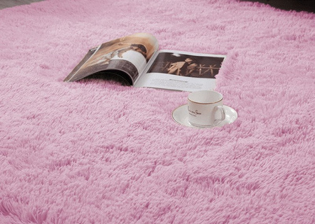 Shaggy Strado room carpet 140x200 PinkPanther (Pink)