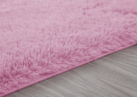 Shaggy Strado 130x190 PinkPanther Carpet (Pink)