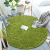 Shaggy Strado round carpet 300x300 GreenGrass (Green)