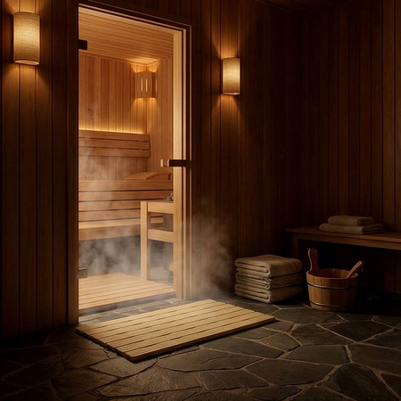 STRADO bathroom non-slip mat for shower wading pool sauna 43x61cm