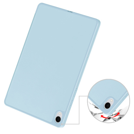Etui Smart Pencil do Samsung Galaxy Tab S11 11 SM SMX736 z klapką, niebieskie - ochronne