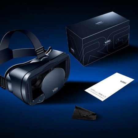 Okuliare VR na virtuálnu realitu okuliare 3D Vrg Pro na smartfón