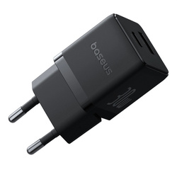 Nabíjačka sieťová Baseus Palm 30W USB-C USB-A, čierna