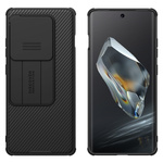 Puzdro Nillkin CamShield Pro na OnePlus 12R, čierne - ochranné so stojanom, prístup k portom a tlačidlám