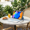 Puzdro s klávesnicou na Lenovo Idea Tab 11 2025, modré - ochranné so stojanom