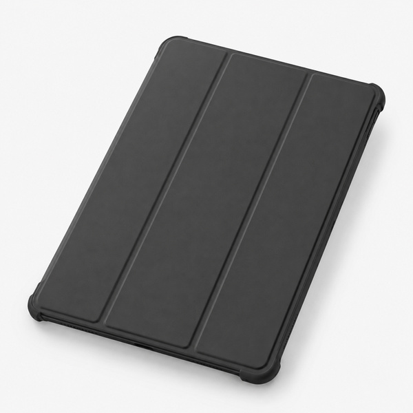 Etui z klapką do Huawei MediaPad M5 Lite 10 ochronne z podstawką - czarne