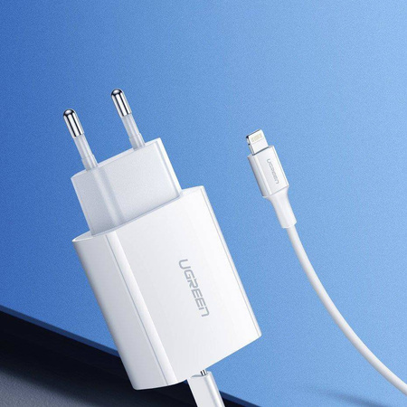 Ugreen USB Power Delivery 3.0 Quick Charge 4.0+ wall charger 20W 3A white (60450)