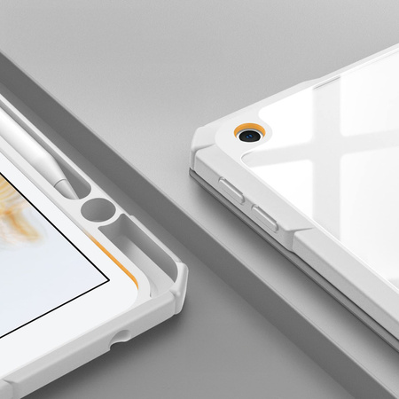 Etui GRAFICZNE do Apple iPad 10.9 2022 Gen 10 / 11 2025 A16 Gen 11 z klapką, czarne