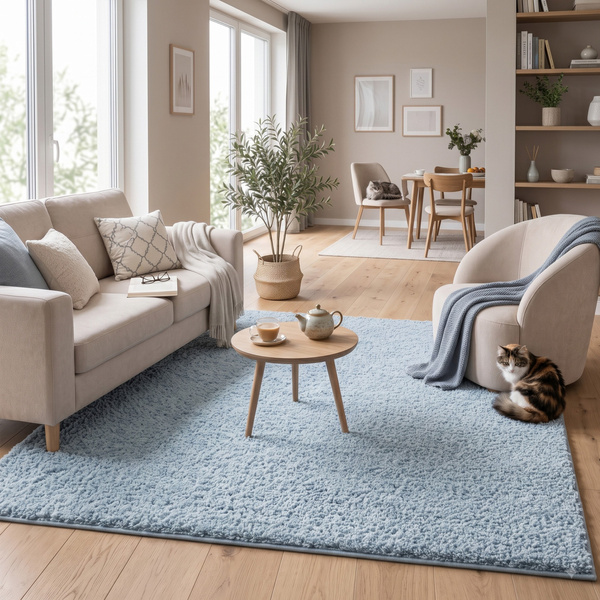 Dywan Alpaca Strado 200x290 - AlpaSilver (Srebrny)