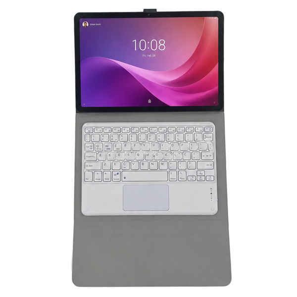 Etui z klawiaturą do Lenovo Tab M11 TB330FU pokrowiec ochronne szare