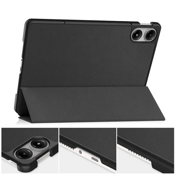 Smart case with sleep function for Redmi Pad Pro 12.1" 2024 (Black)