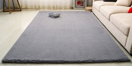 Rabbit Strado Rug 160x200 Silver (Silver)