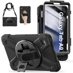 Etui pancerne Shockproof do Samsung Galaxy Tab A9 8,7 2023 X110 / X115, czarne