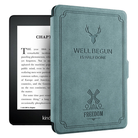 Etui futerał Smart Motto do Kindle Touch 2019 (Zielone)