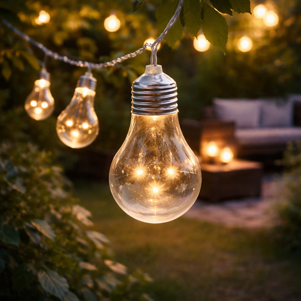 Lampki imprezowe na ogród 50LED WW