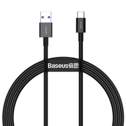 Baseus Superior kábel USB Typ C 66 W Huawei SuperCharge Scp 1 m
