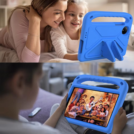 Puzdro FunColor na Redmi Pad SE 8.7 2024, modré - ochranné so stojanom, prístup k portom a tlačidlám