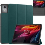 Puzdro Smart s klapkou na Lenovo Tab K11 Plus 11.45 / Lenovo K11 Plus, zelené - ochranné so stojanom