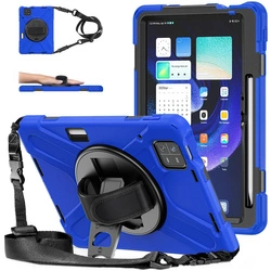 Etui pancerne Armor uchwyt pasek do Xiaomi Mi Pad 6/ 6 Pro 2023, granatowe