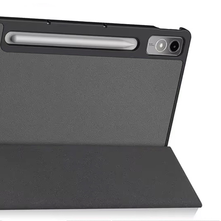 Etui Smart Case do Lenovo Tab P12 12.7 TB370 2023 / Tab P12 TB370, szare - ochronne z podstawką