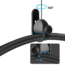 Set of 3 pieces of hook brackets for suspending VR goggle cables