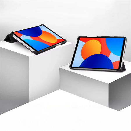 Puzdro grafické s klapkou na Xiaomi Redmi Pad SE 8.7 2024 / Redmi Pad - ochranné so stojanom