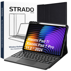 Etui i KLAWIATURA touchpad do Xiaomi Pad 7, Pad 7 PRO 11,2 uchwyt na rysik