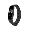 Remienok silikónový na Xiaomi Mi Band 7, čierny - vymeniteľný, pohodlný na každý deň