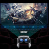 Okuliare 3D VR Shinecon G07E slúchadlá BT na smartfón okuliare páska Diaľkové ovládanie