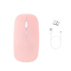 Bluetooth wireless computer mouse with radio band - CTMM (Pink)