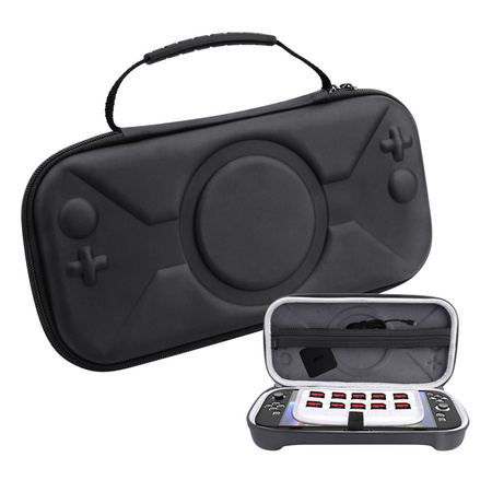 Puzdro Taška na Nintendo Switch 2 2025 na karty kábel odolná voči nárazom, čierne - ochranné so stojanom