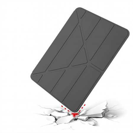 Etui Clear Trifold Galaxy Tab S6 Lite 22/24 -Black