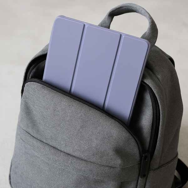 Etui Smart z uchwytem na rysik do Samsung Galaxy Tab S9 / S9 S10, fioletowe - ochronne z podstawką