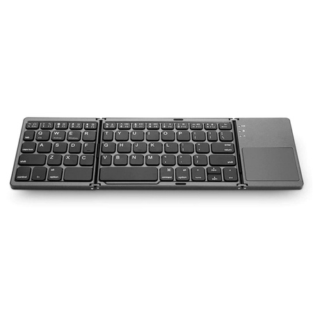 Bluetooth Universal Folding Keyboard - compact keyboard with touchpad for mobile devices and laptops