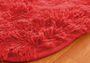 Koberec Shaggy 60x90 cm, červený - mäkký, huňatý do obývačky a spálne